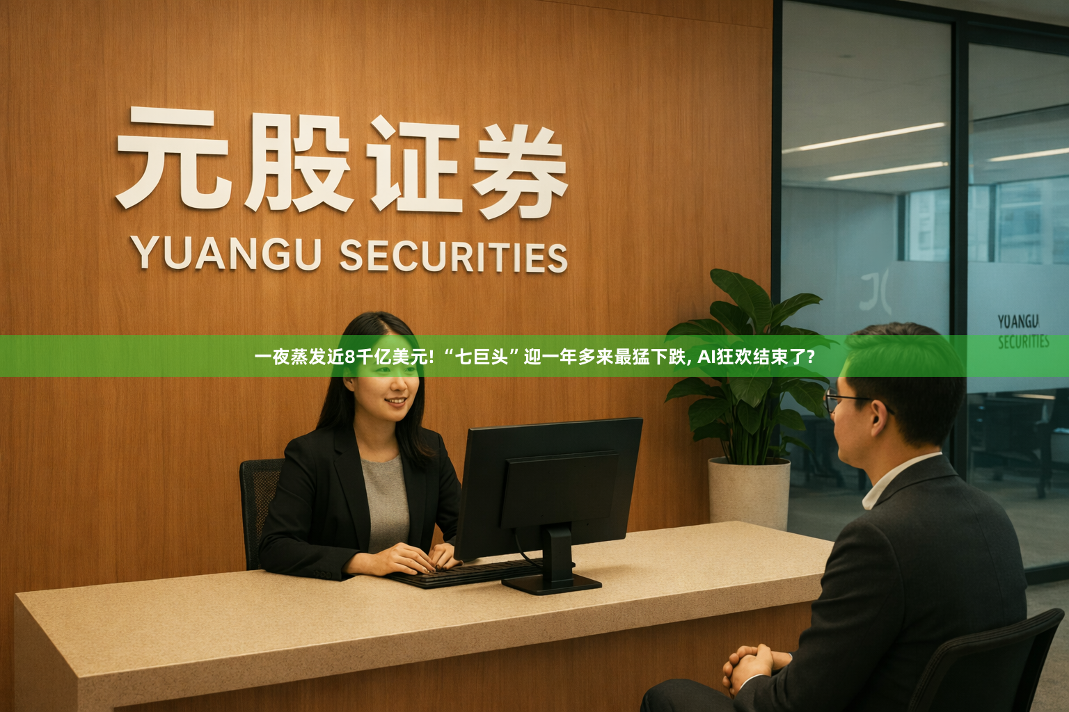 一夜蒸发近8千亿美元! “七巨头”迎一年多来最猛下跌, AI狂欢结束了?