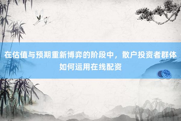 在估值与预期重新博弈的阶段中，散户投资者群体如何运用在线配资